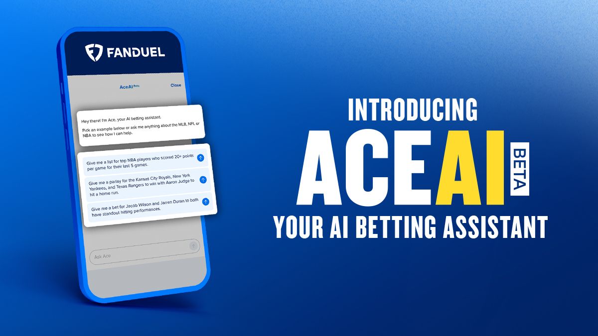 FanDuel Launches AceAI, First Generative AI Sports Betting Chat Experience