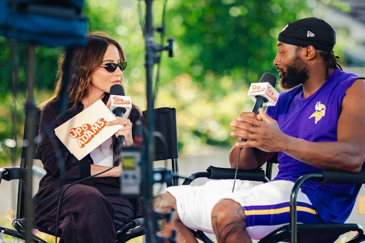 Behind the Scenes of Up & Adams’ NFL Training Camp Tour