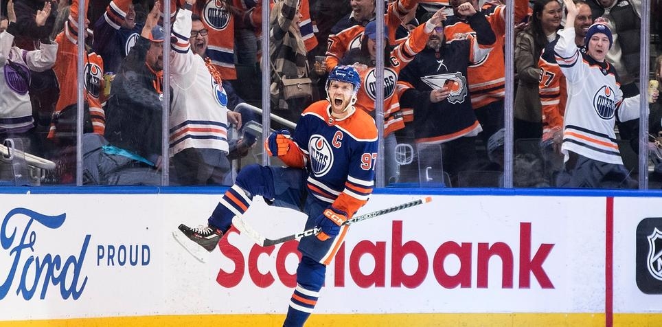 From 1 to 300, Connor McDavid is in the company of NHL greats