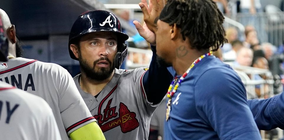 Who will win the Home Run Derby? Odds, betting favorites, best bets atlanta  braves jersey 2xl for MLB's 2021 contest Atlanta Braves Jerseys ,MLB Store,  Braves Apparel, Baseball Jerseys, Hats, MLB Braves