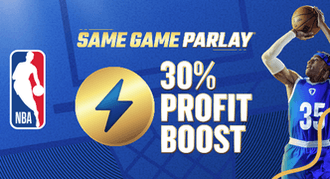 FanDuel NBA Promo: 30% Profit Boost on Same Game Parlay for Playoff Games on 5/14/24