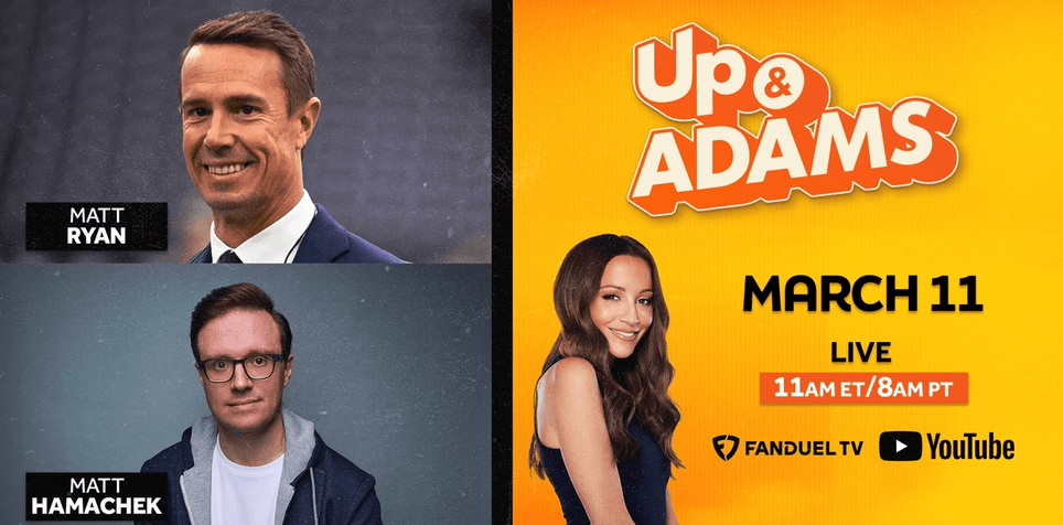 Up & Adams: Monday, March 11th, 2024