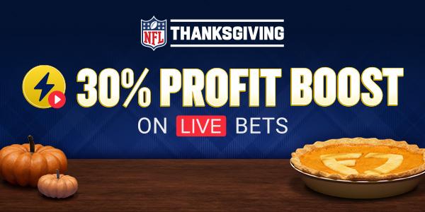 NFL 30% Live Profit Boost