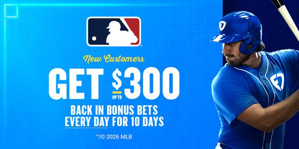 New Customers Get up to $300 Back in Bonus Bets  Every Day for 10 days