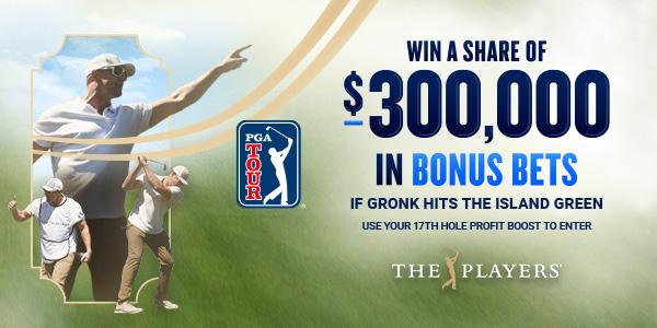 Players Championship Profit Boost and Bonus Bets