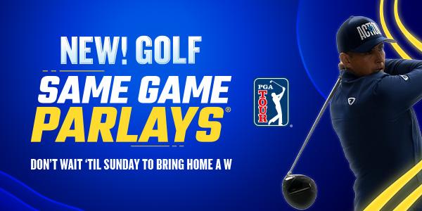 New! Golf Same Game Parlays