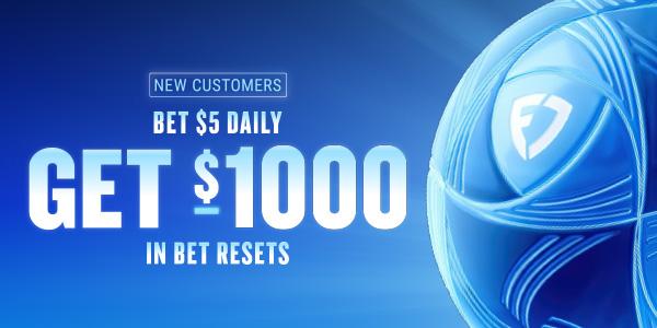 Up to $1,000 Back in Bonus Bets