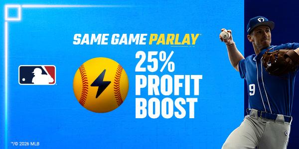 MLB Parlay/SGP Profit Boost