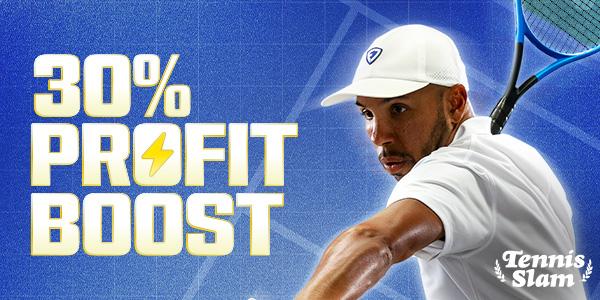 Tennis Parlay Profit Boost