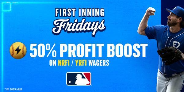 MLB "NRFI/YRFI" 50% Profit Boost Token 