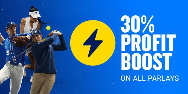 Any Sport Parlay 30% Profit Boost