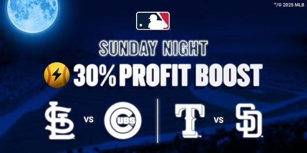 MLB Sunday Night Profit Boost