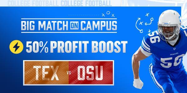 College Football BMOC 50% PBT - Texas @ Ohio State