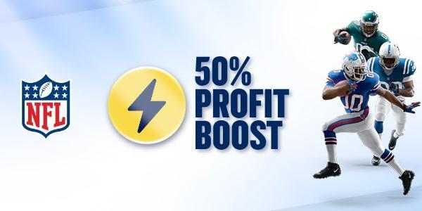 NFL 50% Profit Boost