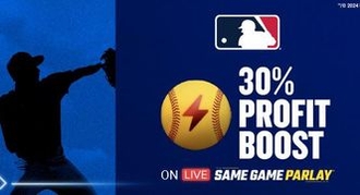 FanDuel Baseball Promo Offer: 30% Profit Boost for LIVE MLB Same Game Parlay on 5/9/24