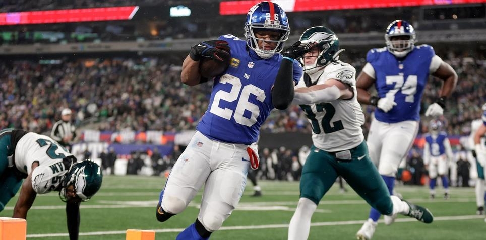 Saquon Barkley to Eagles: 2024 Rushing, Receiving and Touchdown Props Analysis