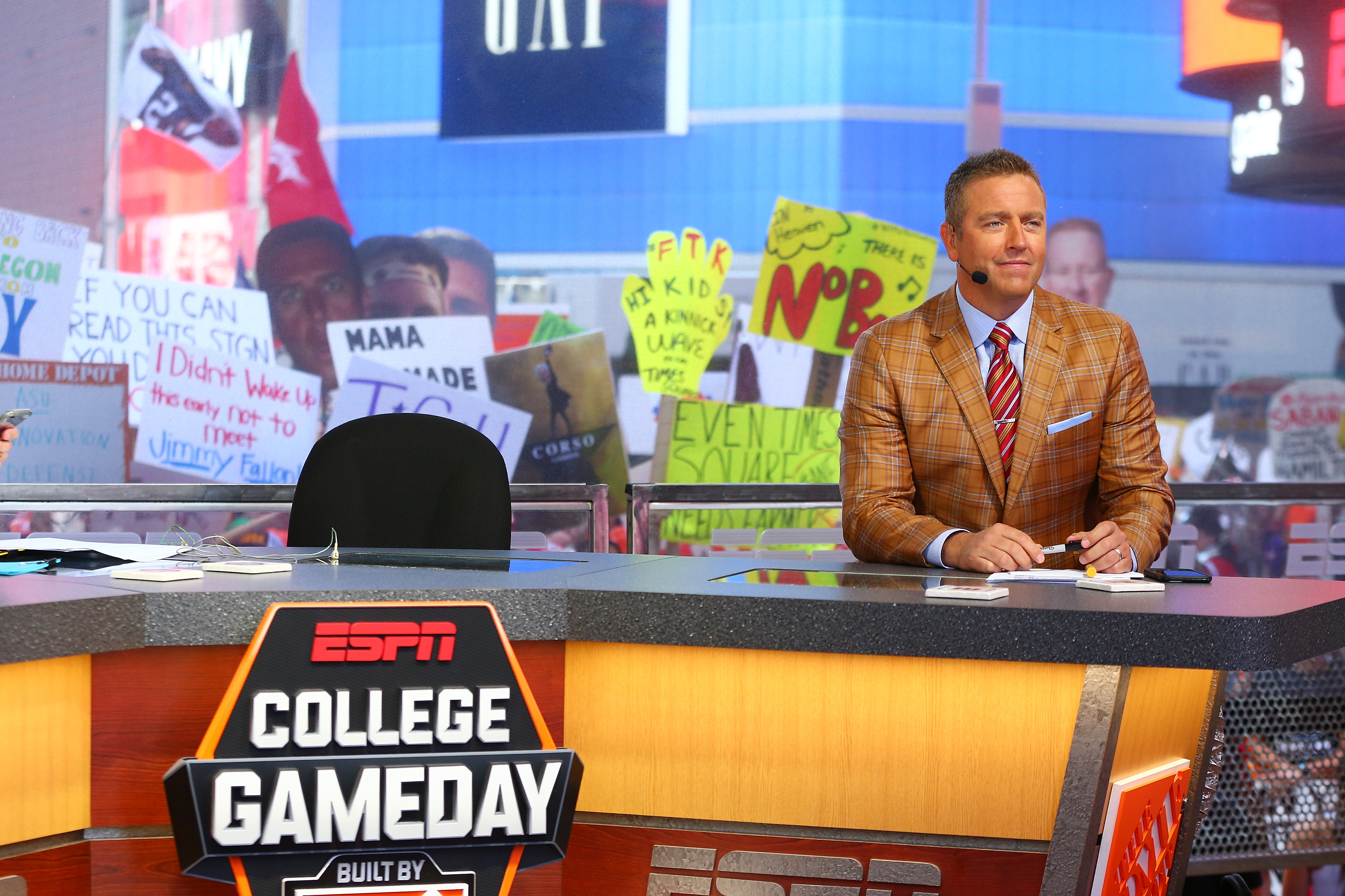ESPN College GameDay Crew Picks and Predictions for Week 13 With Guest Picker Sebastian Maniscalco