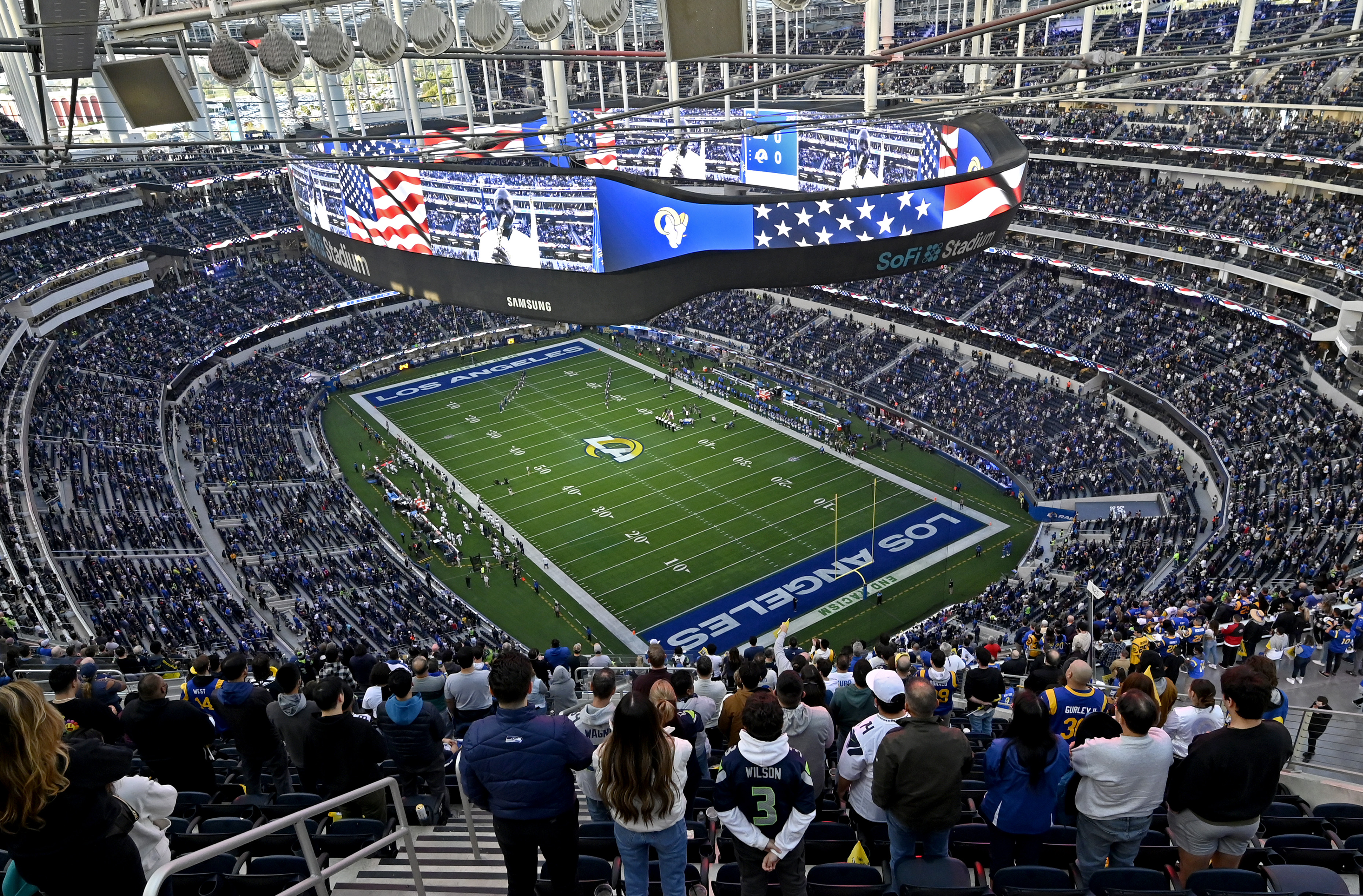 49ers fans projected to take over SoFi Stadium again