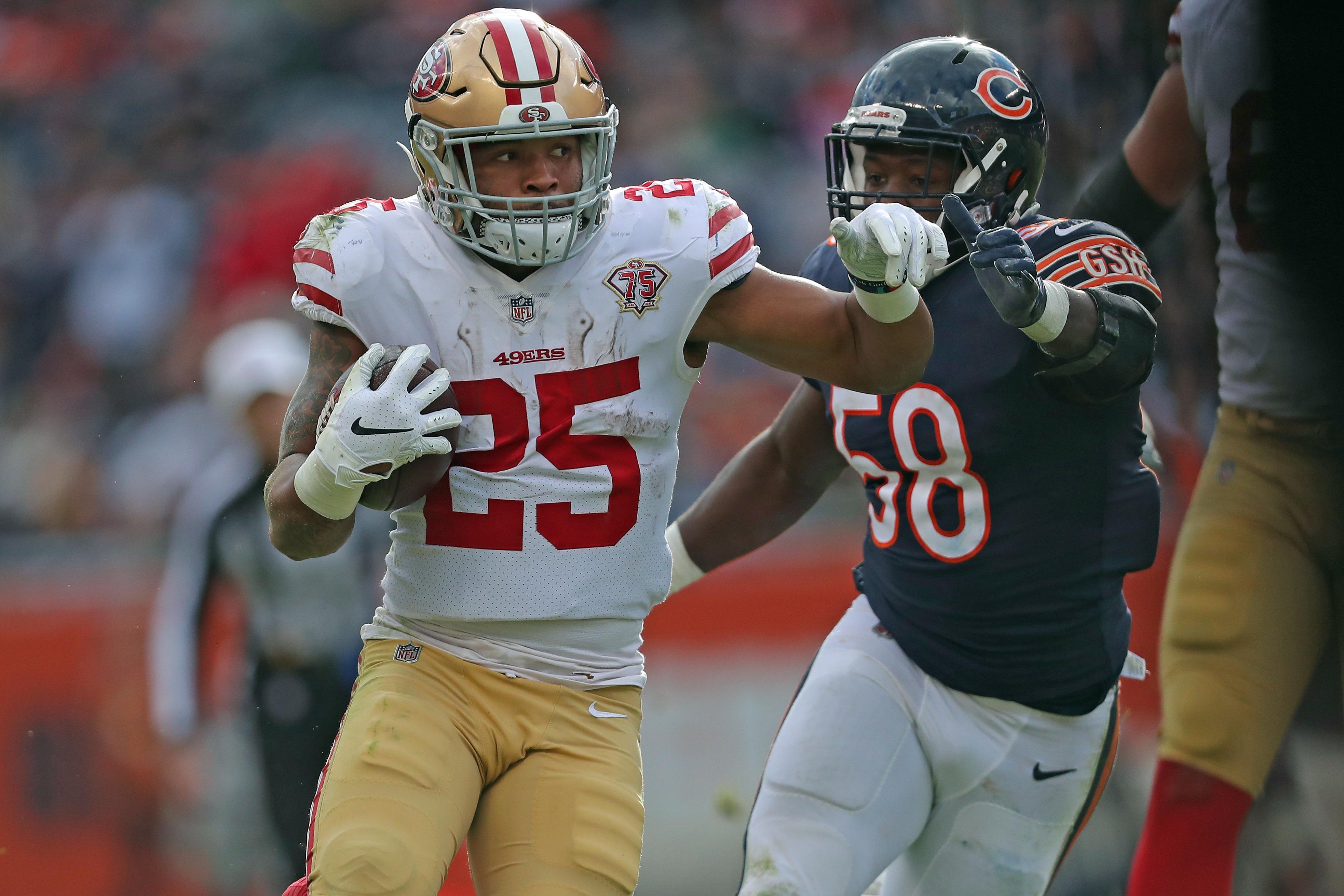 niners bears odds