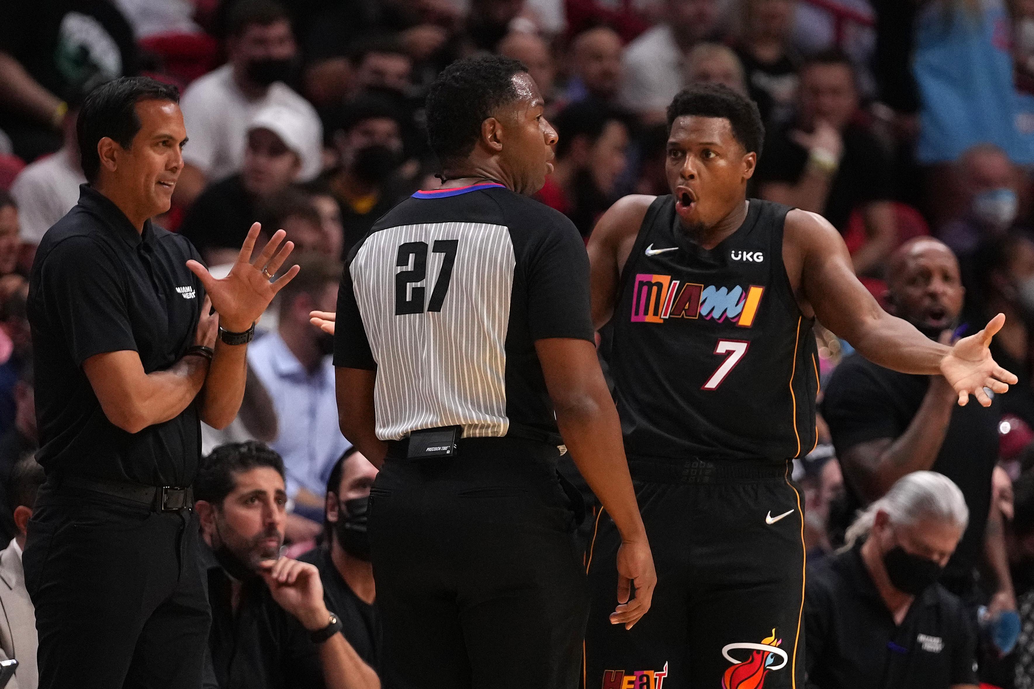 NBA announces referees for Game 6 of NBA Finals – KNBR