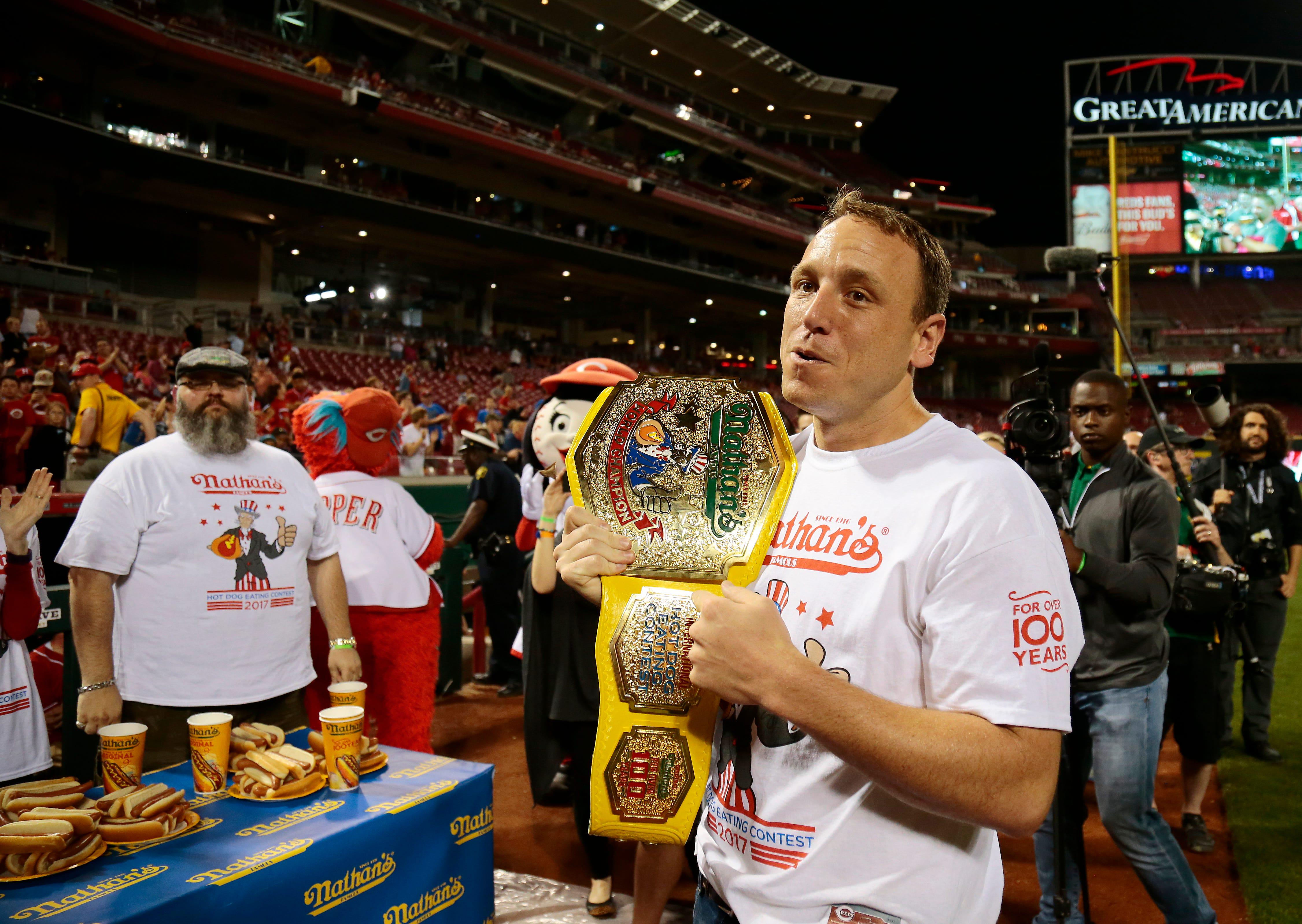Nathan's Hot Dog Eating Contest Odds: Joey Chestnut Not Projected for New Record on 4th of July on FanDuel