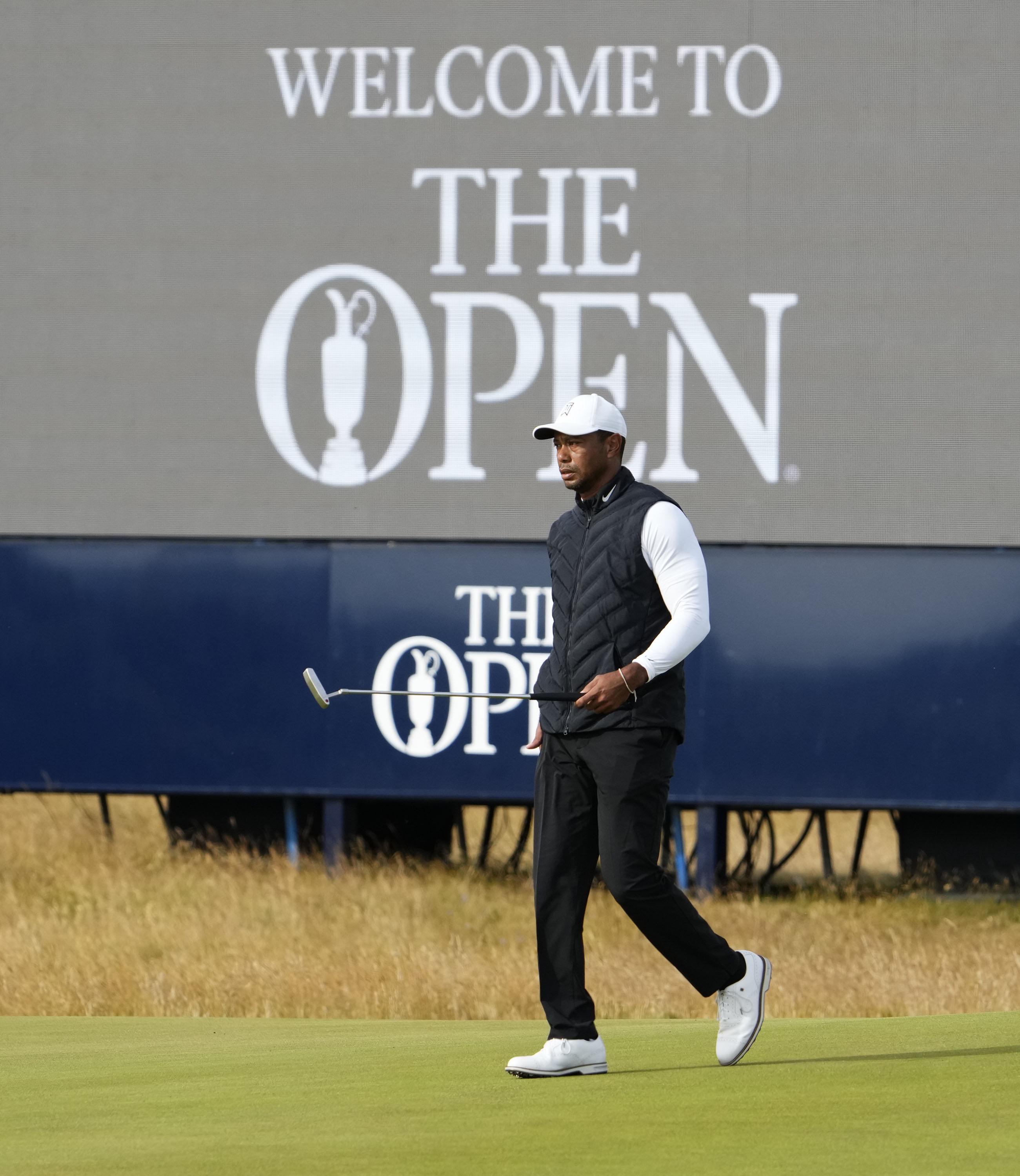 Tiger Woods Open Championship 2025