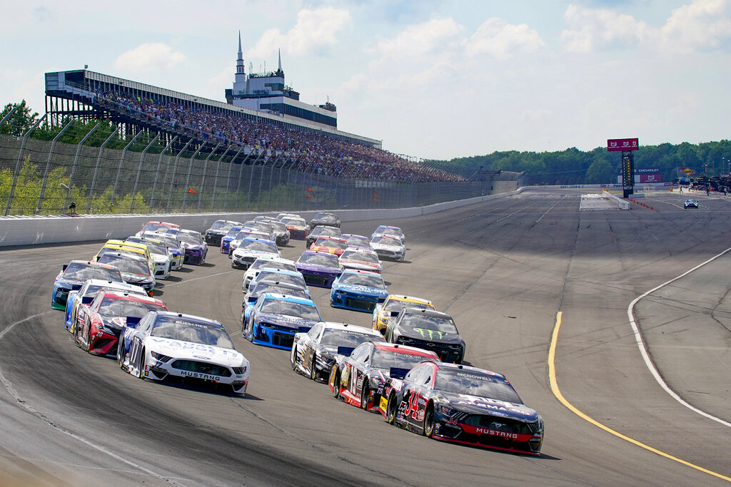 Pocono Raceway Weather Forecast for Sunday's NASCAR M&M's Fan Appreciation 400 in Pennsylvania