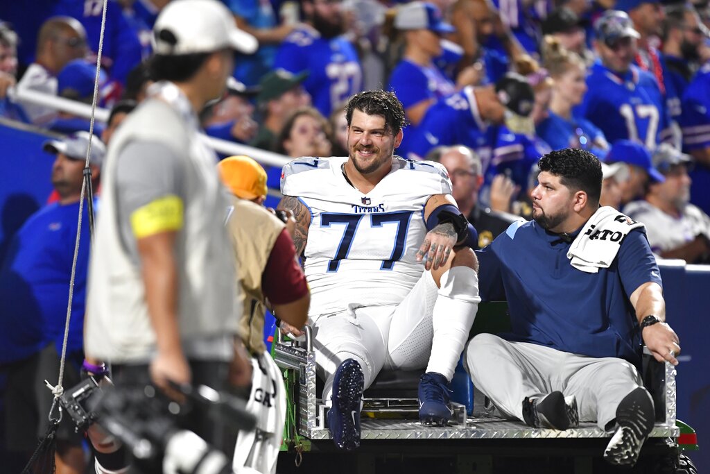 Titans LT Taylor Lewan Likely Out For Season With Knee Injury