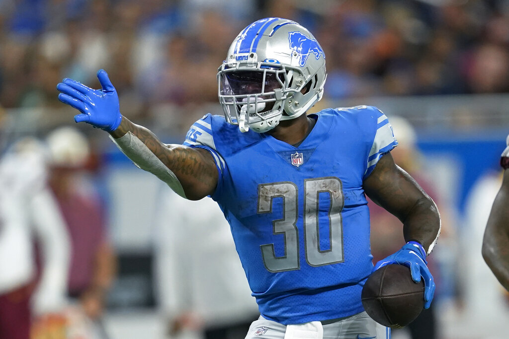 Jamaal Williams Fantasy Outlook Soaring After D'Andre Swift Injury