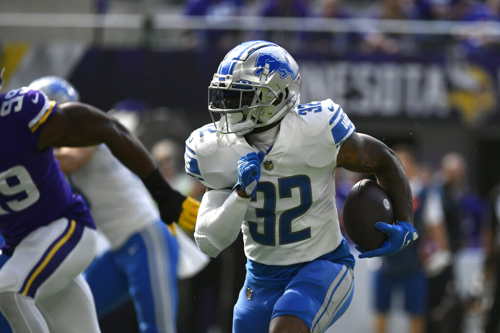 Lions Give Worrisome Update on D'Andre Swift's Health for Week 9