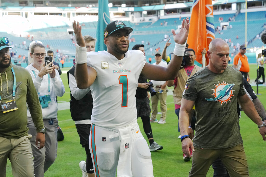 Dolphins Release Tua Tagovailoa Mic'd Up Highlight Video