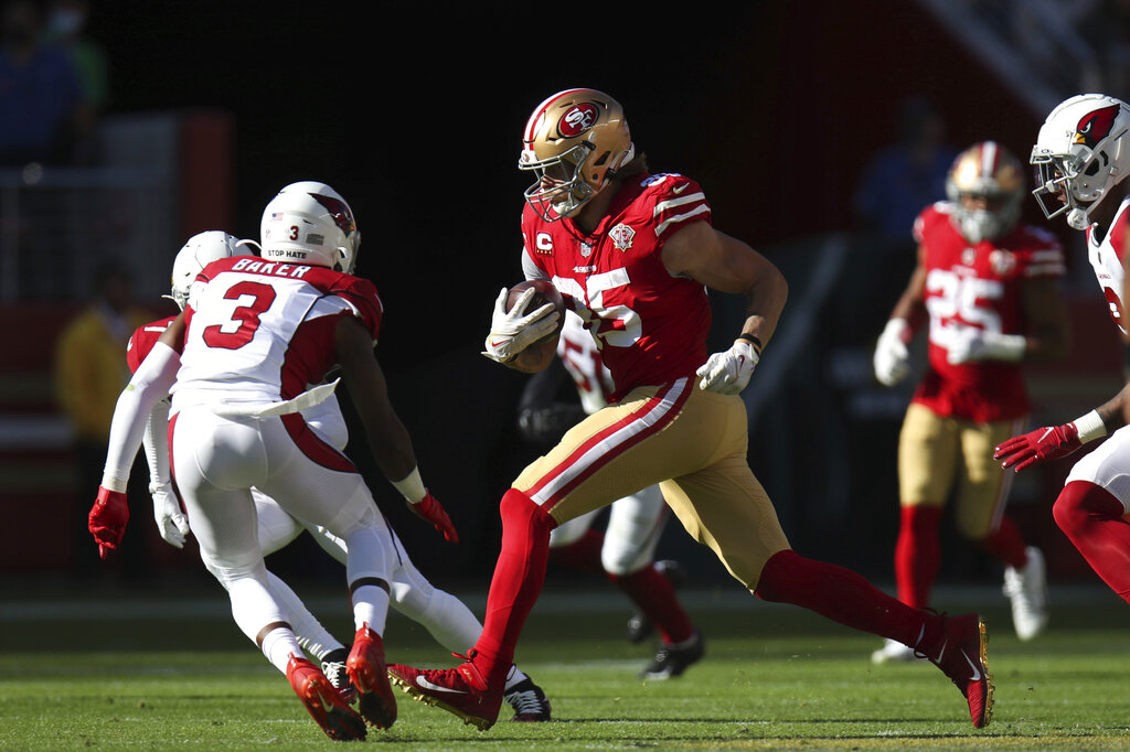 3 Best Prop Bets for 49ers vs Cardinals Monday Night Football Week 11 (George Kittle Torches a Division Rival)