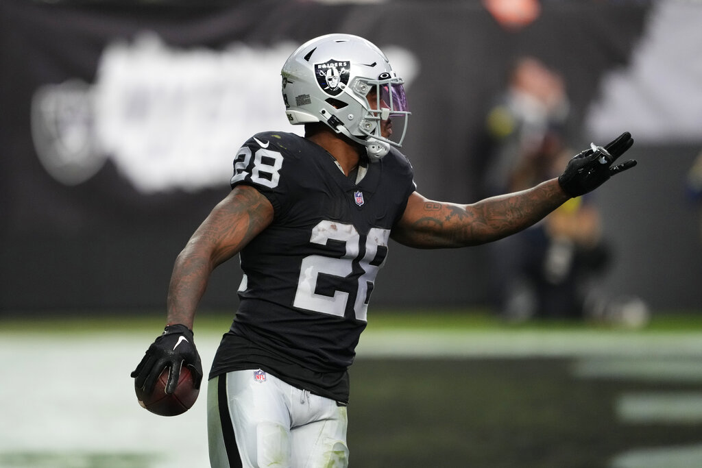 Raiders Get Much-Needed Josh Jacobs Injury Update Ahead of Thursday Night Football