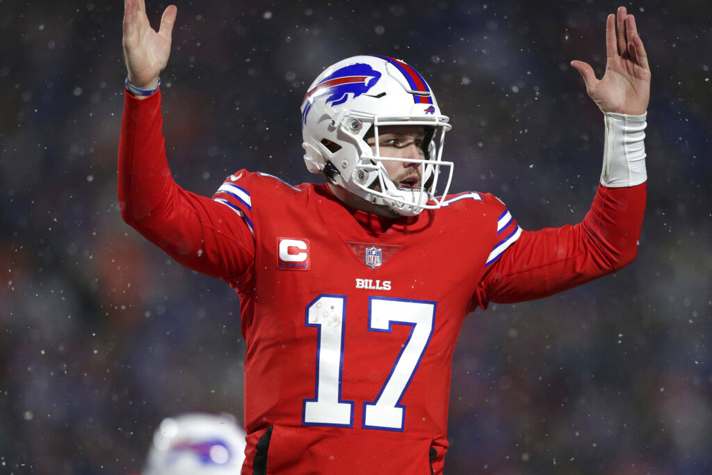Josh Allen Gifts Offensive Line With Incredible Christmas Present