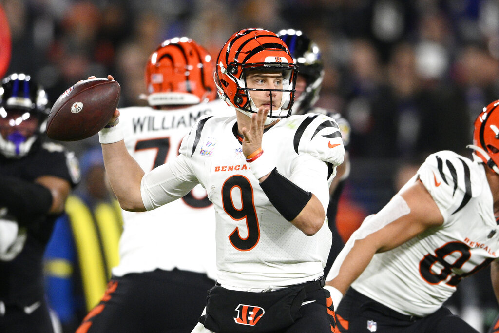 Sunday Night Football prediction and spread for Bengals vs. Ravens 