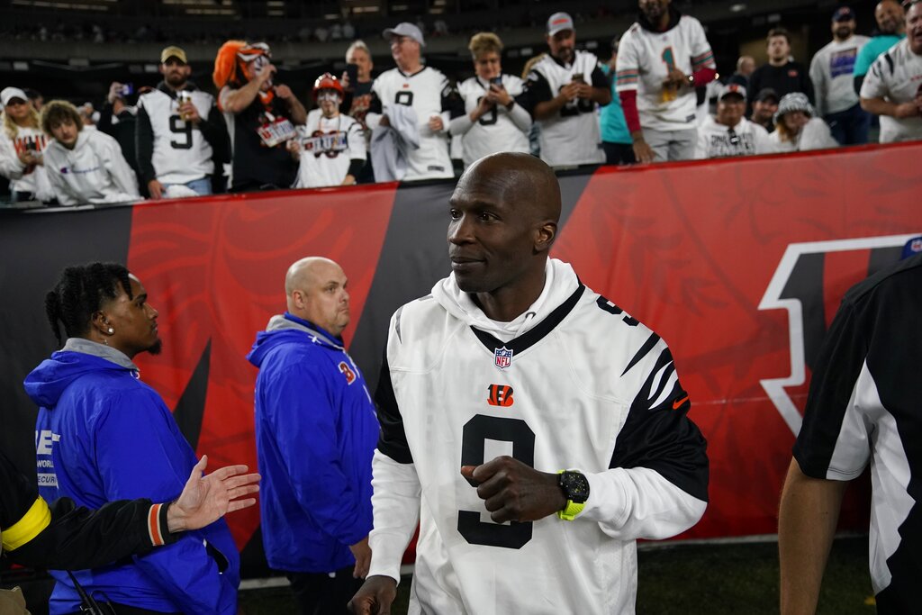 Chad Johnson Helped Orchestrate Joe Mixon's Hilarious Touchdown Celebration