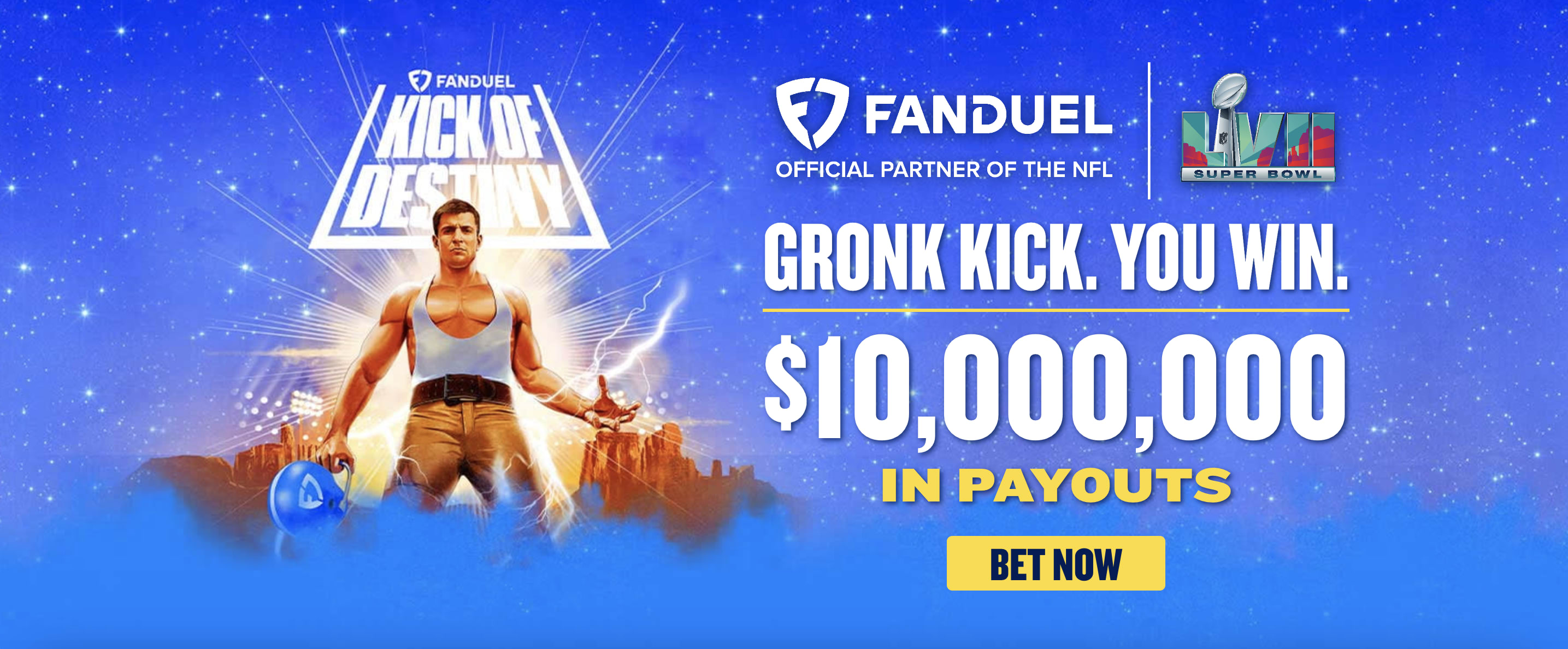 Gronk Super Bowl Kick: 25-Yard Field Goal Kick to Win FanDuel Sportsbook  Bettors Piece of $10 Million