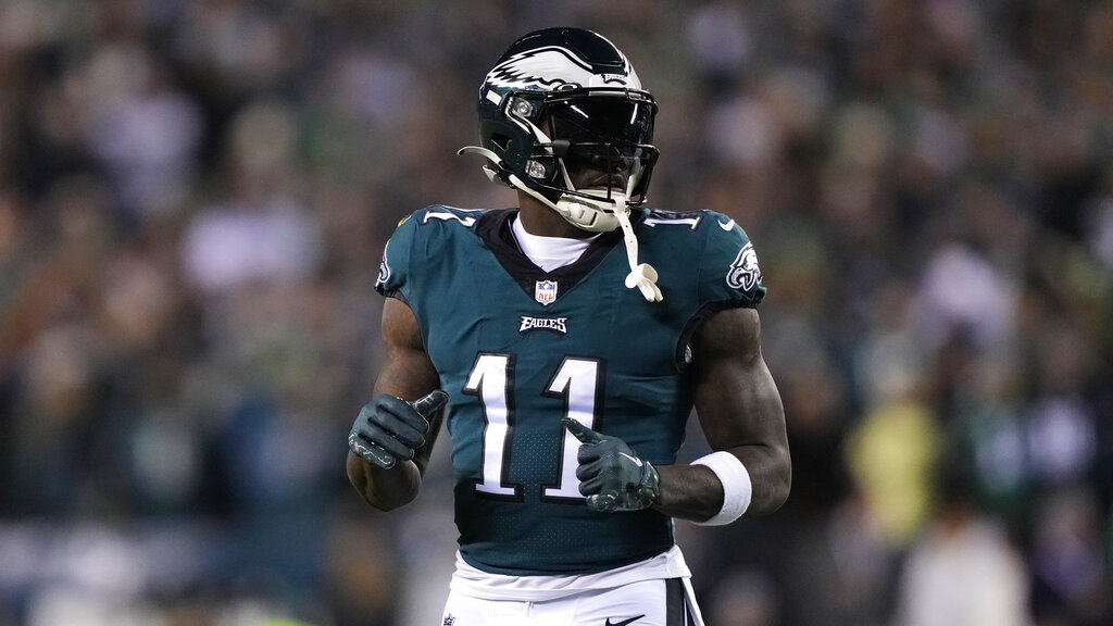 A.J. Brown Super Bowl 57 Stats Tracker, Including Yards, Touchdowns and Highlights (Updated)