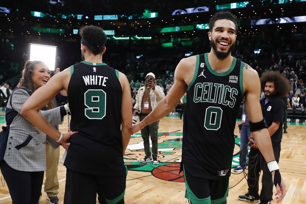 NBA Odds: The Boston Celtics have a lot to prove - Mavs Moneyball