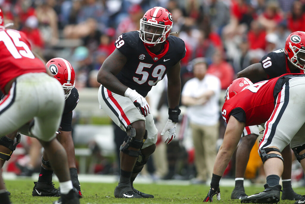 Broderick Jones NFL Combine Results, Measurements and 40-Yard Dash Time