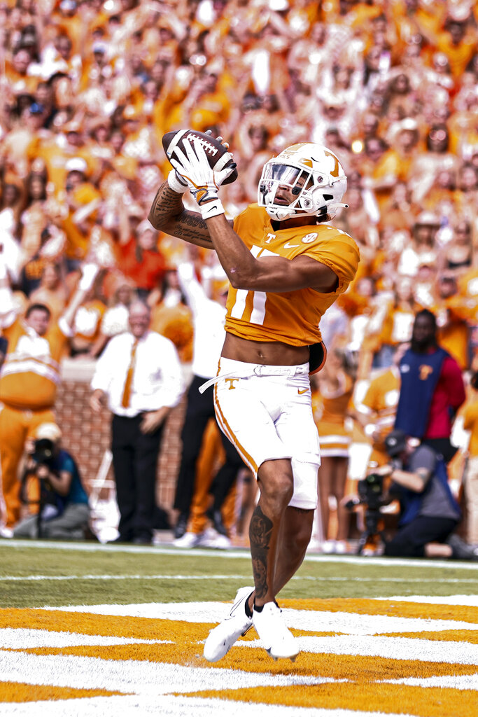 Jalin Hyatt NFL Combine Results, Measurements and 40-Yard Dash Time (Updated)