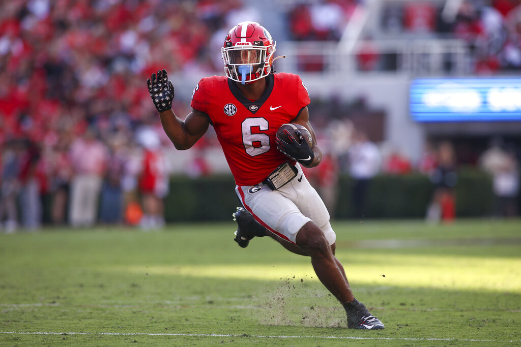 Kenny McIntosh NFL Combine Results, Measurements and 40-Yard Dash Time