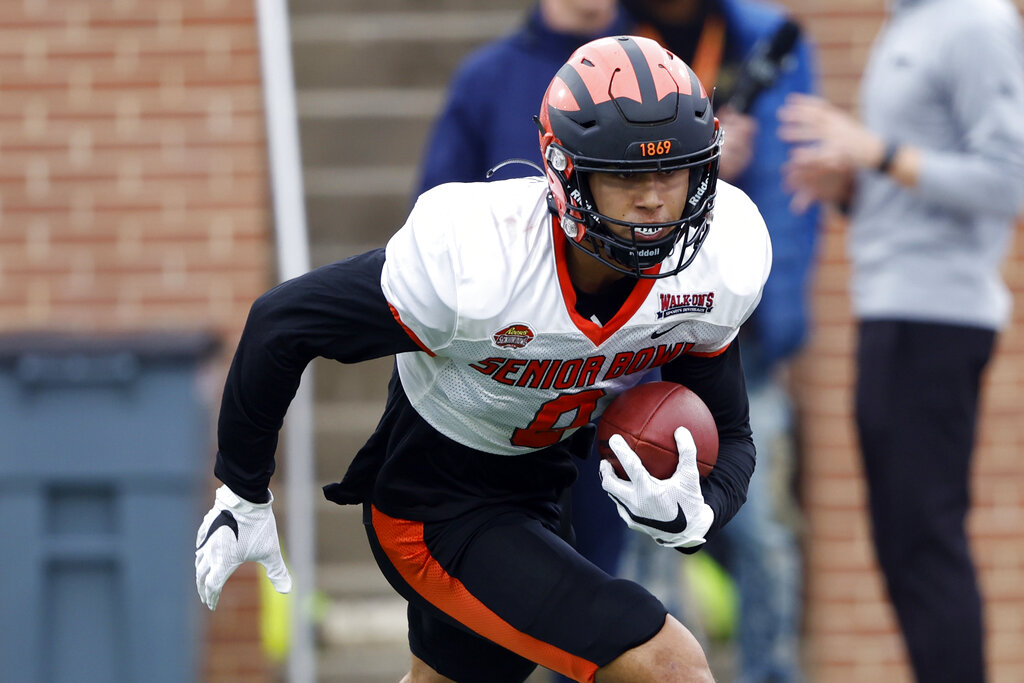 Andrei Iosivas Complete NFL Draft Profile (Princeton WR Brings Solid Floor to Next Level)