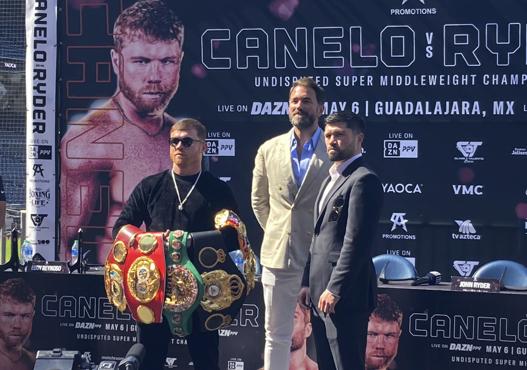 Canelo Alvarez vs John Ryder Opening Odds for May 6 Fight