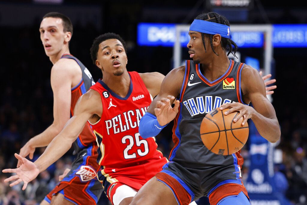 3 Best Prop Bets for Thunder vs Pelicans NBA Play-In Game on April 12 (Trey Murphy III Steps Up in New Orleans)