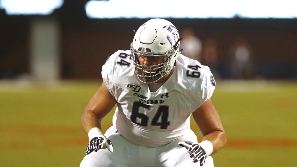 Nick Saldiveri Complete NFL Draft Profile (Toughness and Versatility Make Old Dominion Lineman Stand Out)