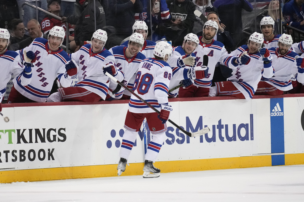 IMAGES: 2023 Stanley Cup Playoffs First Round - Devils vs. Rangers (Games 5  and 7) - Jersey Sporting News