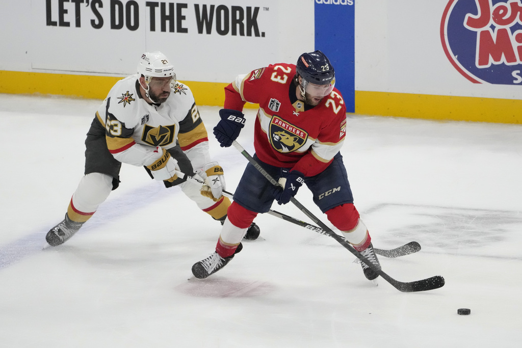 Florida Panthers 2023 Stanley Cup Final Dueling Puck