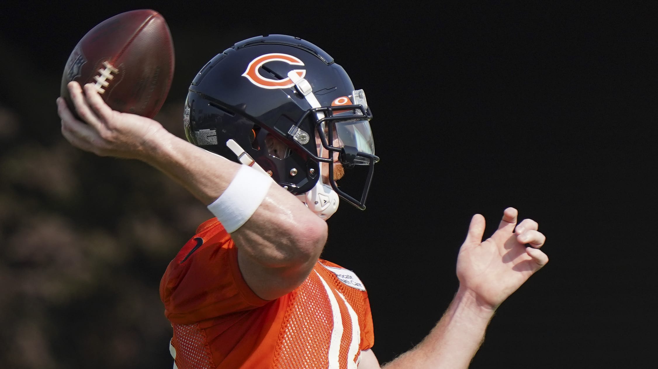 Andy Dalton Shows Off Amazing New Look With Visor and Mustache at Training Camp