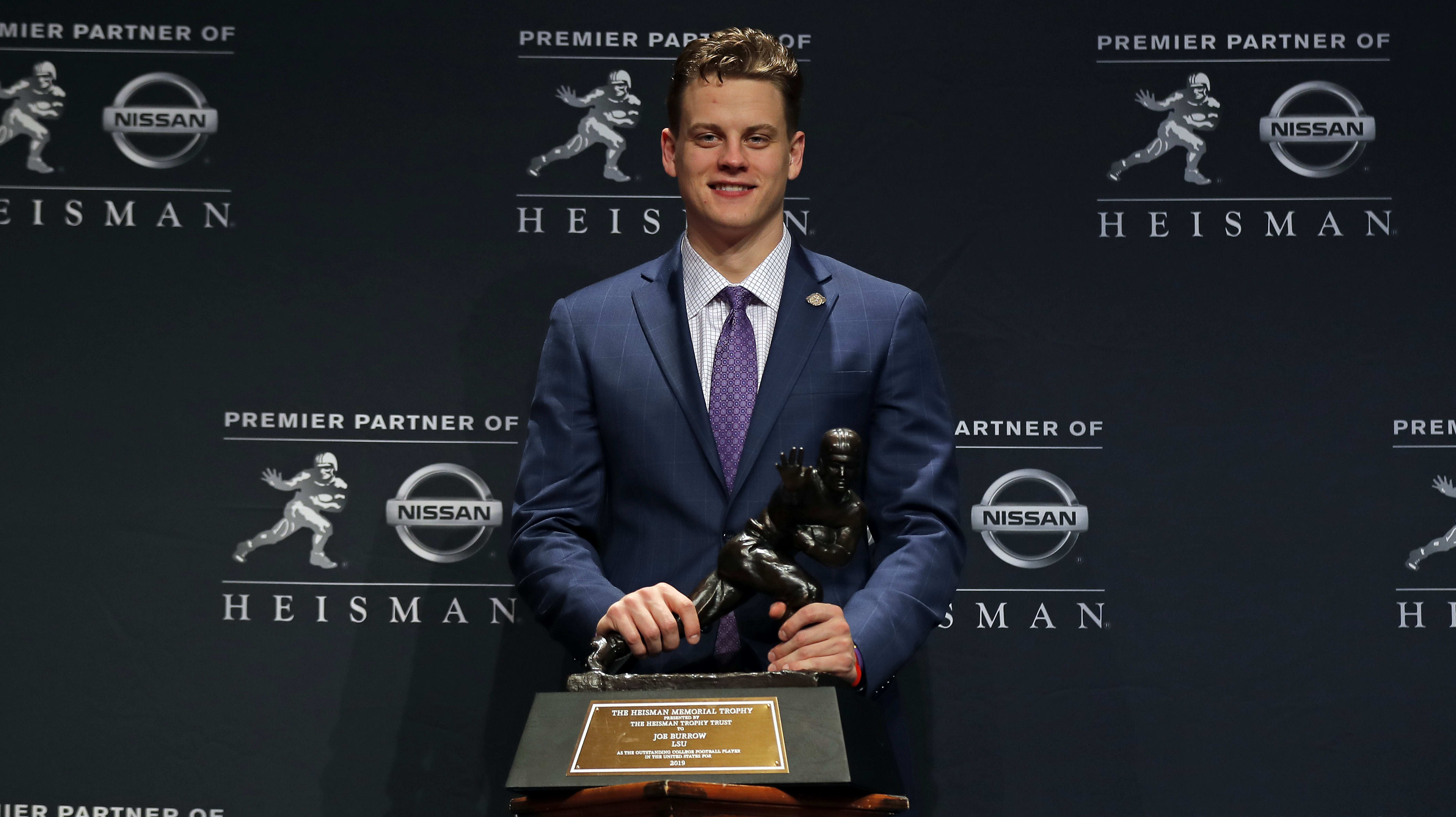 Every Heisman Trophy-Winning Quarterback That Went No. 1 in the NFL Draft